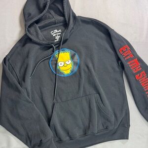 The Simpsons Black Hoodie Size M